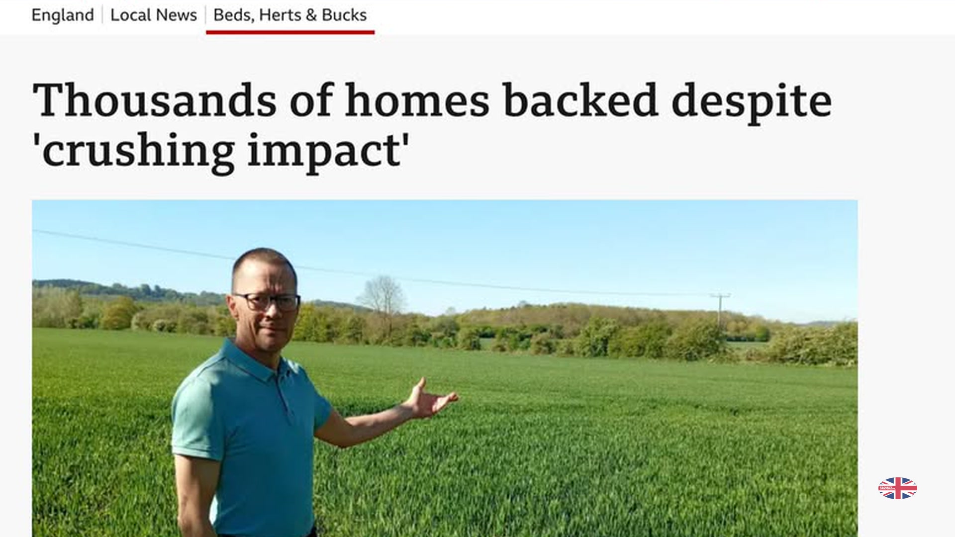 Plans Approved for 5,000 New Homes in Marston Valley Amid Local Concerns