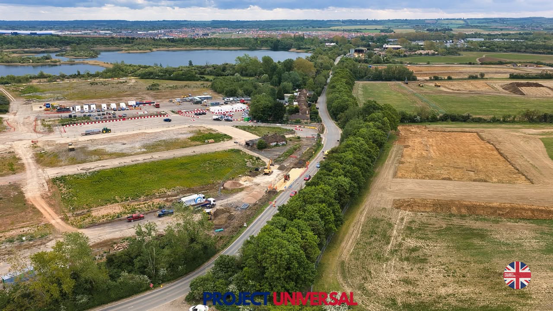 Construction Accelerates at Universal Studios UK Manor Road Entrance