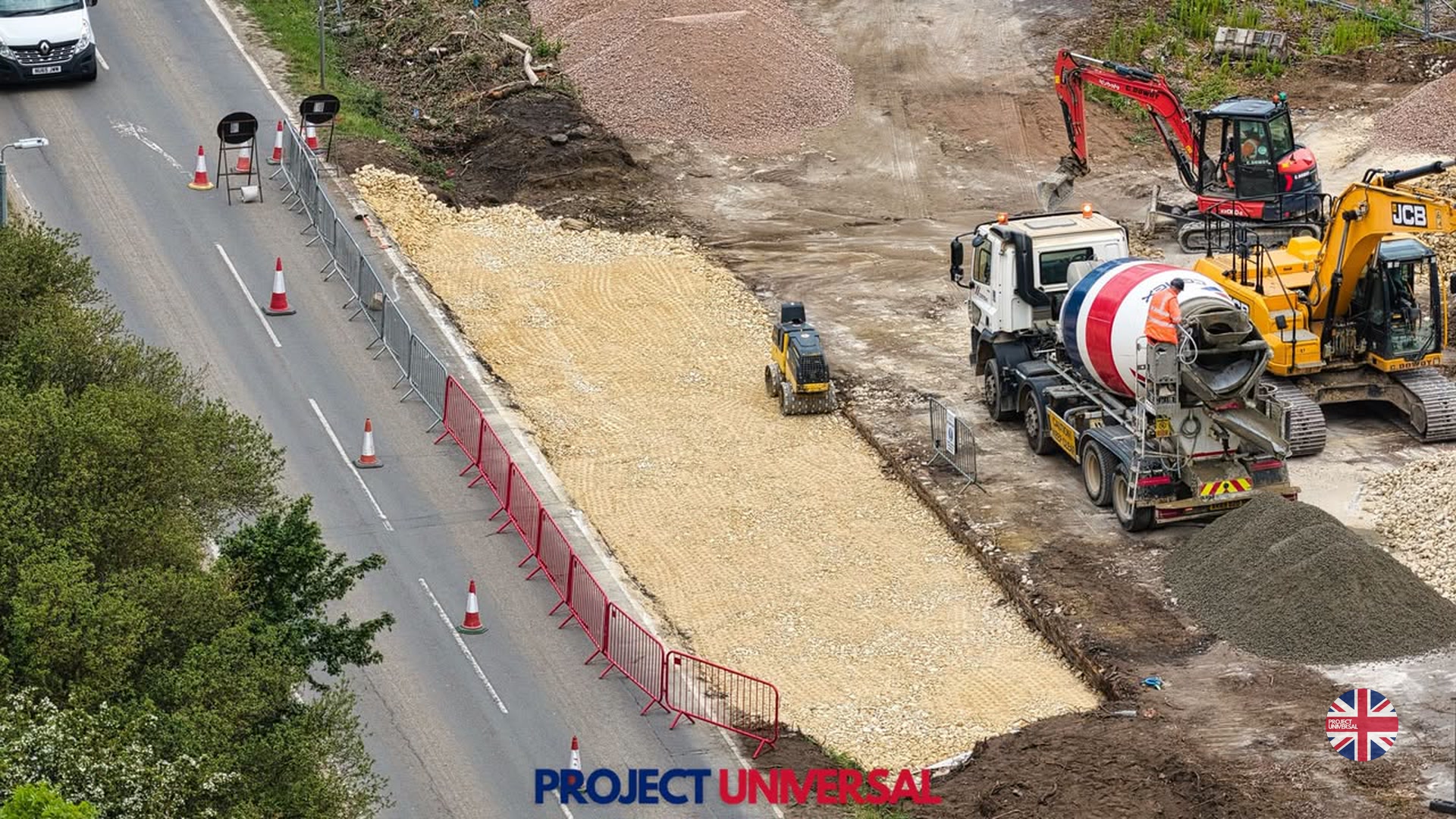 Construction Accelerates at Universal Studios UK Manor Road Entrance