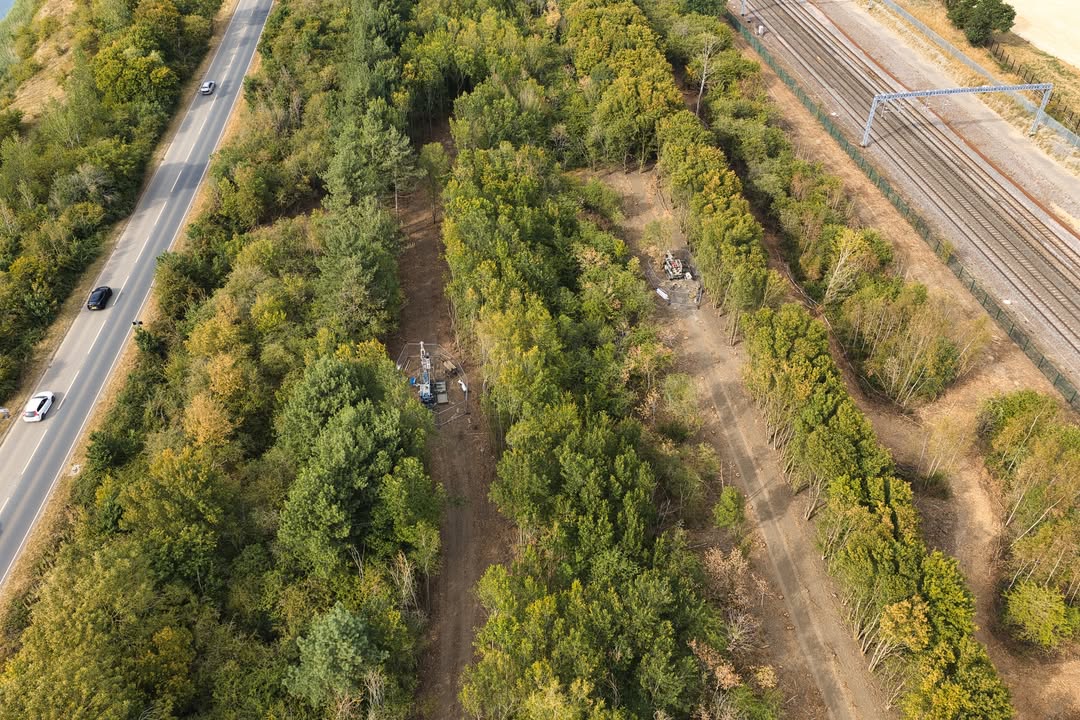 Surveying ramps up around the future Wixams Railway Station site