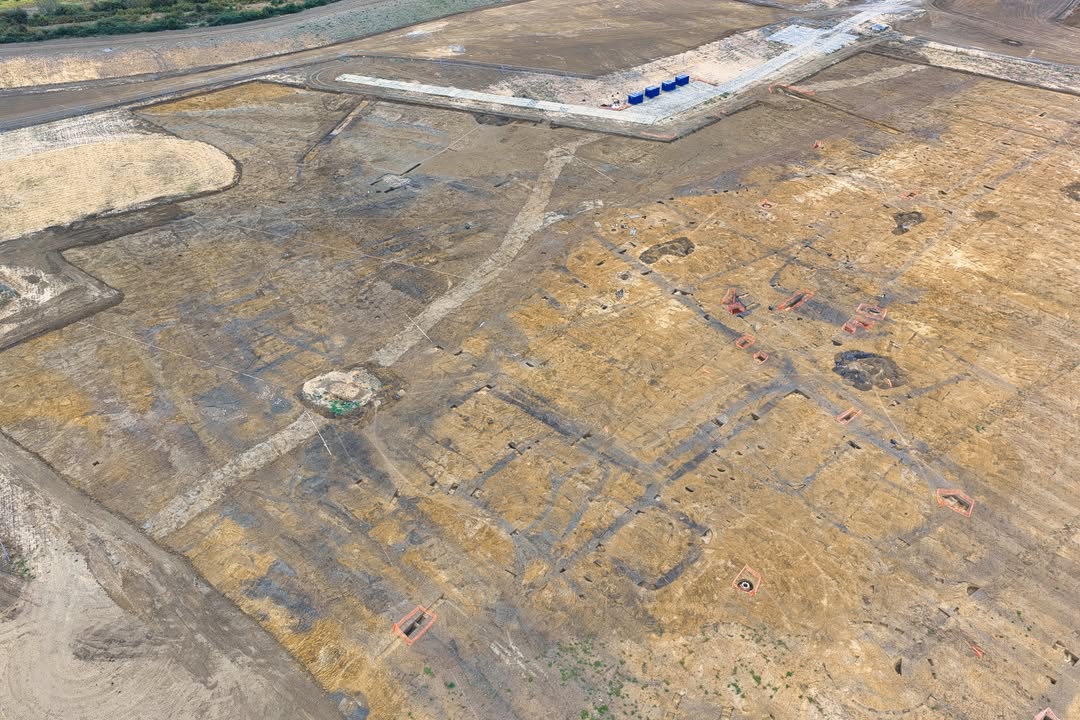 Photos reveal 1873 well uncovered at the Universal Studios UK site