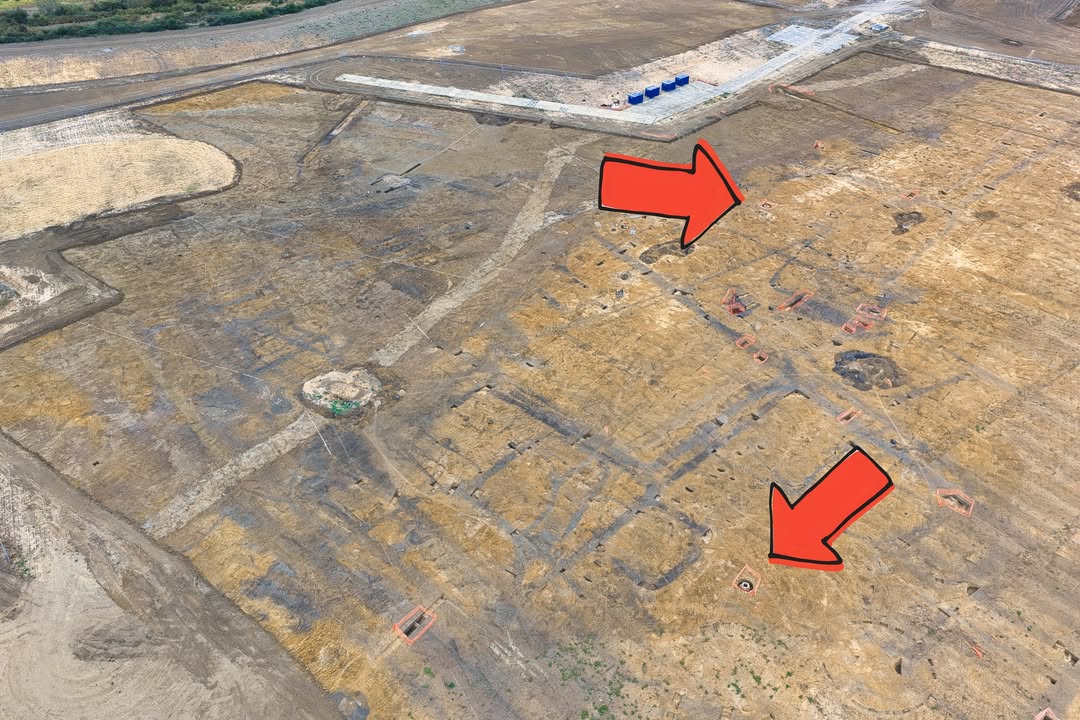 Two wells found on the Universal Studios UK site, challenging the 1874 theory