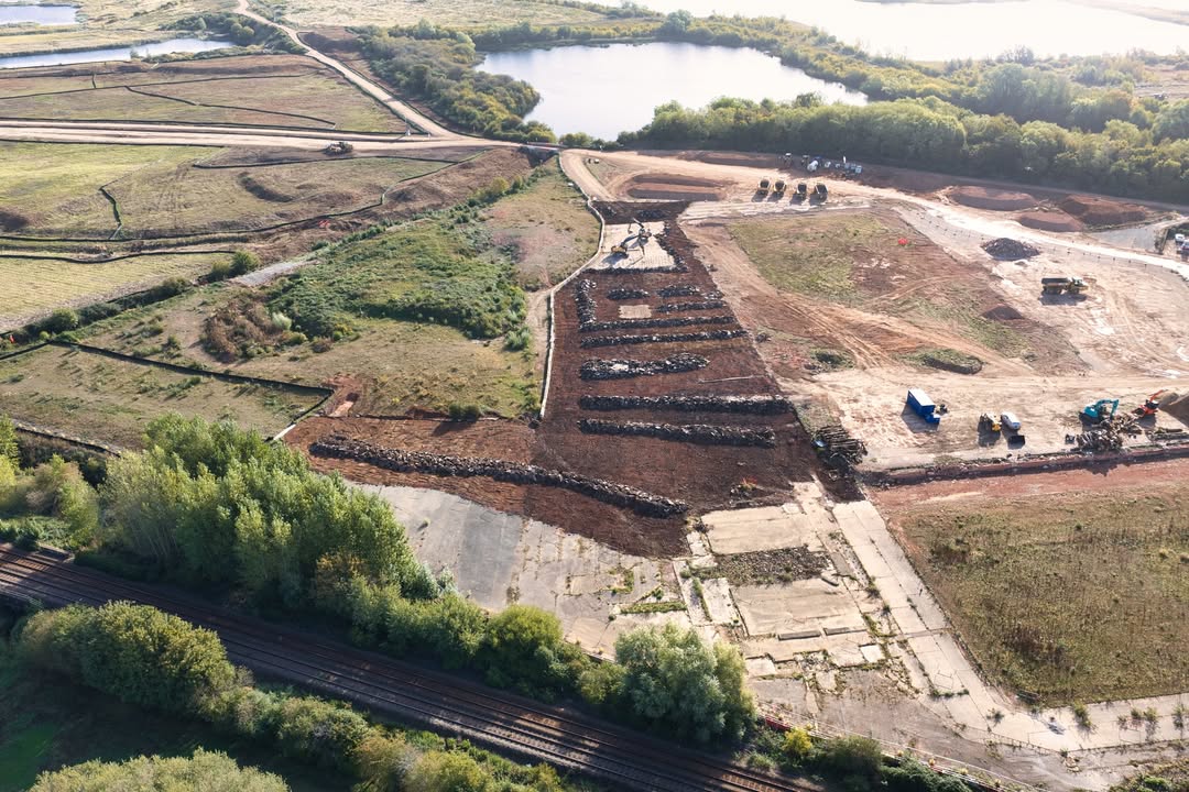 More of the old brickworks disappears at Universal United Kingdom Resort site