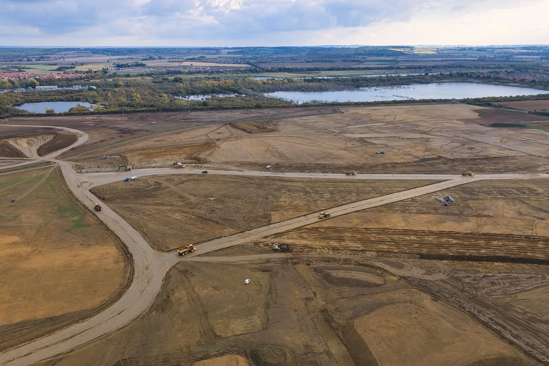 Possible early signs of lagoon work in Core Zone at Universal UK site