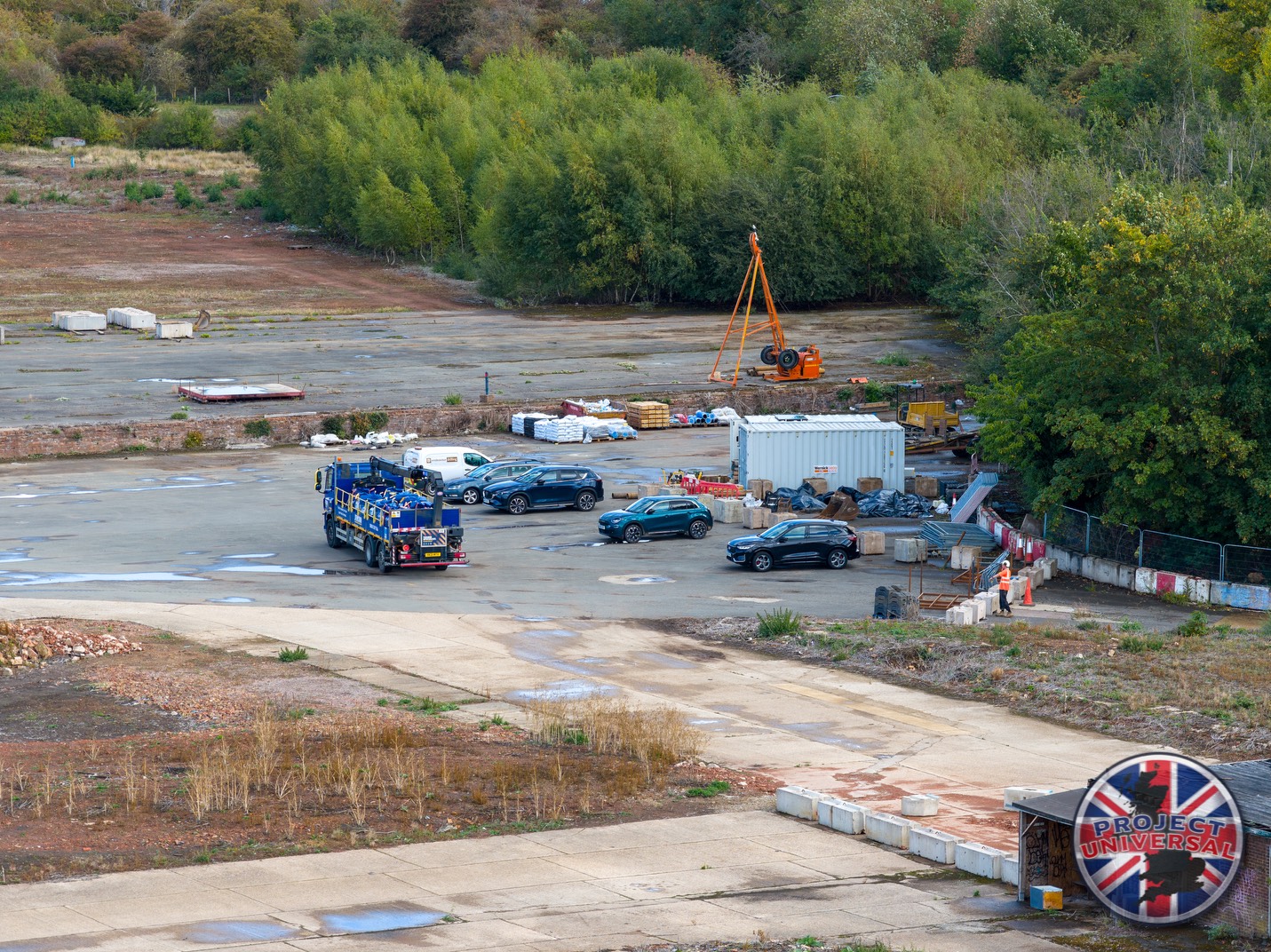 endavour drilling at universal studios in the uk