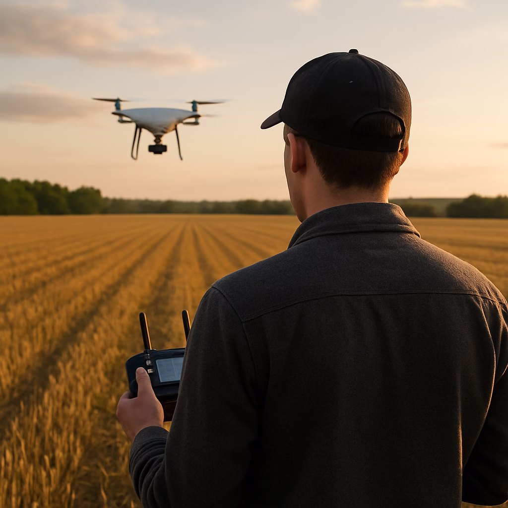 drone flying over universal studios uk