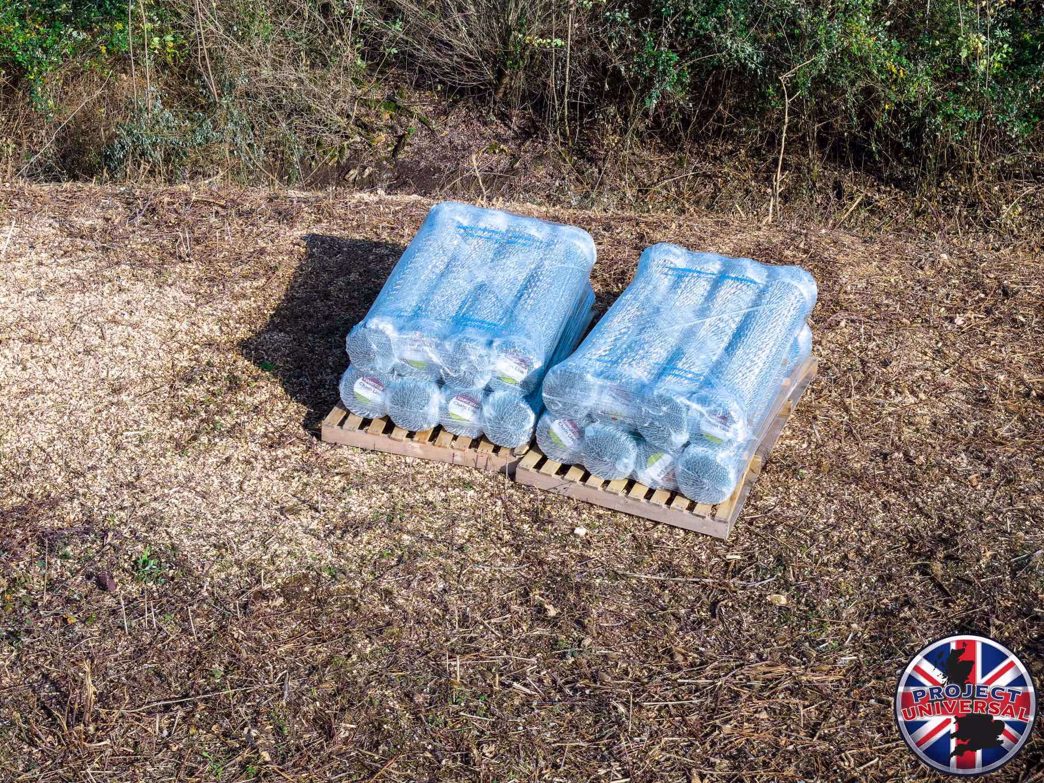 universal studios Bedford chain link badger set fencing