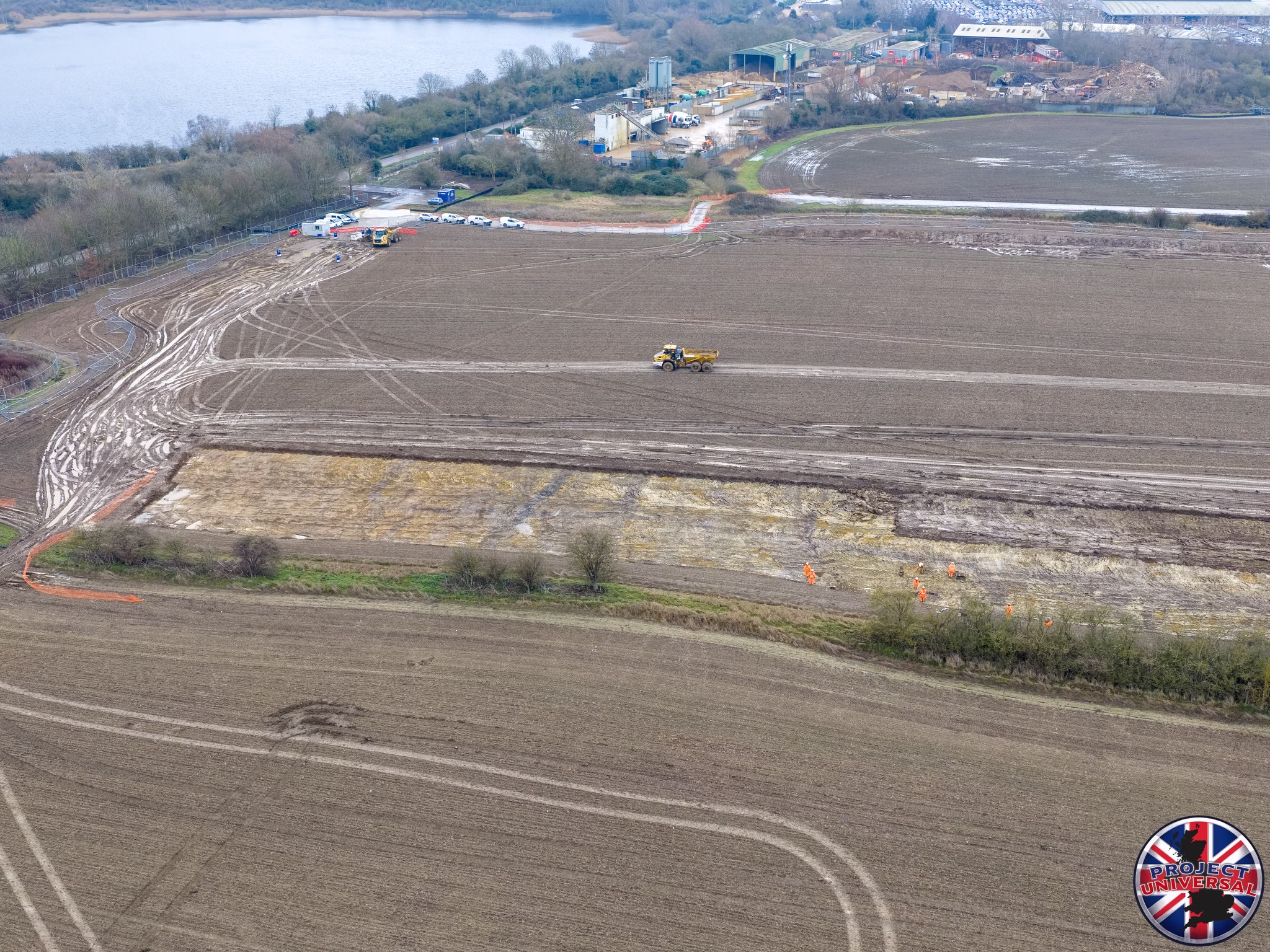 construction at universal studios uk